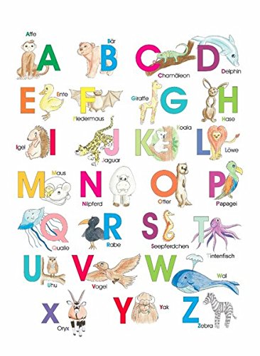 Preisvergleich Produktbild Das ABC der Tiere: 10 Postkarten im Pack + 1 Karte gratis