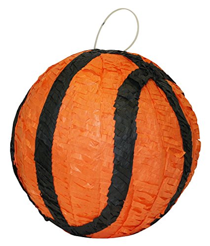Amscan P10600 - Pinata Basketball, circa 30 cm zum Befüllen
