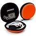 Produktbild MyGadget Universal Mini Tasche Schutztasche - Kopfhörer Transport Box mit Netzfach - Zubehör für z.B. In Ear Ohrhörer, iPod Shuffle, USB Sticks - Orange