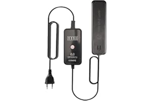 BEGONIA Aquarium Uv Sterilisator Licht, Aquarium Uv Klärer mit Timer, Aquarium Algen klärer,Gartenwasser Sauber, UV Licht Wasserklärer, UV Licht Desinfektion für Fishbowl, Aquarien,Garten, Teich