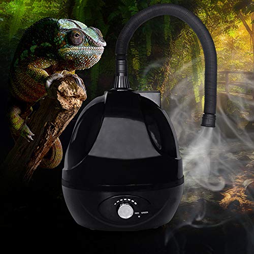 OUZIFISH Humidificador de Reptiles/nebulizador de Reptiles, Adecuado para Anfibios y terrarios de Reptiles (Tanque de 2.5 litros)