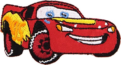 Preisvergleich Produktbild Disney Lightning McQueen Aufnäher, mehrfarbig