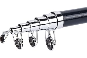 OKUYONIC Canna da pesca, canna da pesca telescopica con mulinello per pescatore all'aperto per adulti per la pesca