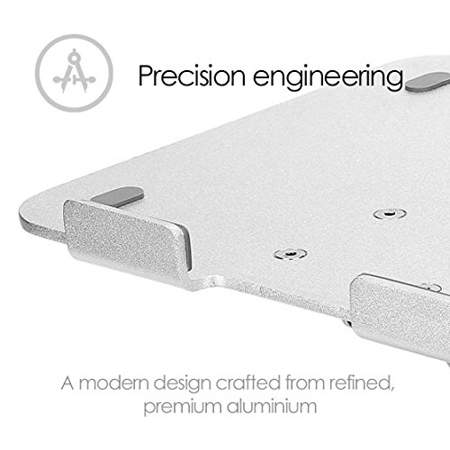 Desire2 View My Screen At Home Fully Multi Angle Adjustable Aluminium Elevator Desk Riser Stand For Laptops, Notebooks and Macbooks - 5