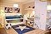 Lorena Canals Wool Rug Star (Navy)