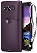 Price comparison product image Xperia XZ2 Compact Case, Ringke [Onyx] Brushed Metal Design [Flexible & Slim] Dynamic Stroked Line Pattern Durable Shock Absorbent Case with Wrist Strap for Sony Xperia XZ 2 Compact - Lilac Purple