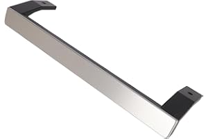 sparefixd Maniglia nera e argento per frigorifero e congelatore Beko