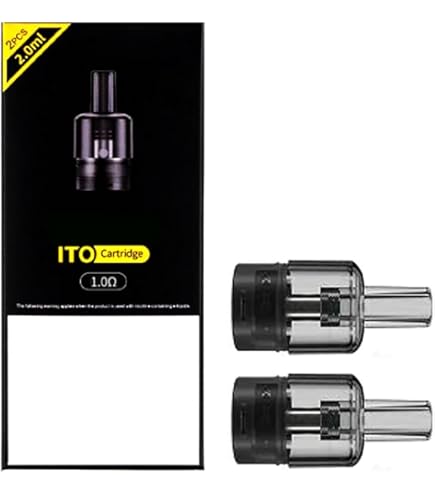 Pack de 2 cartouches + rsistance ITO Doric Voopoo 0,7 ohm : Amazon.fr:  High-Tech