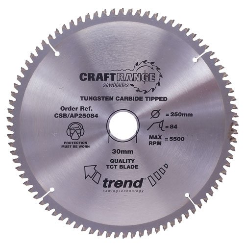  Trend AP/300X96X30 Saw blade alloy or plastic 300mm x96 teeth x 30mm  - AP/300X96X30 1 Silver 