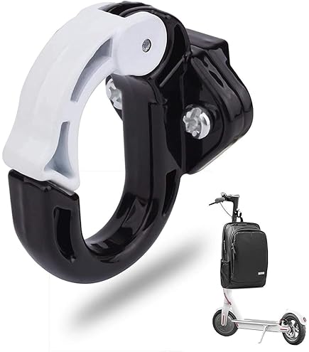 La Couleur Noire Sacs En Aluminium Pour Scooter Électrique, Double Crochet Pour Neufbot Max G30