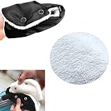 Extra Dick Handwärmer Handschuhe Handmuff für Kinderwagen Buggy Kinderwagenmuff Schwarz - 4