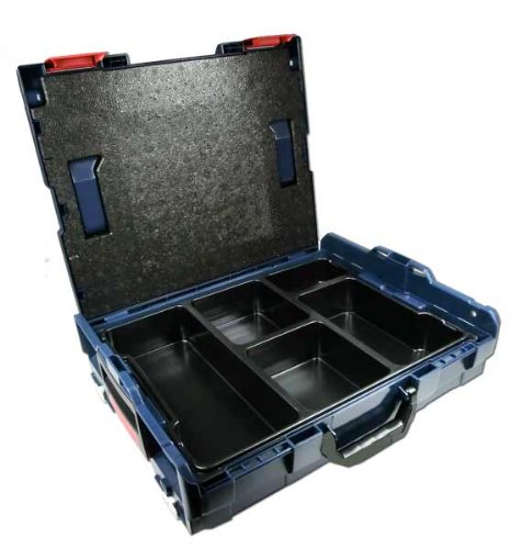 Bosch L-BOXX Größe 1 Sortimo 102 mit Kleinteileinsatz 5 Mulden