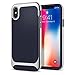 Produktbild Spigen iPhone X Hülle, [Neo Hybrid] Doppelschichter Schutz 2-teilige Schutzhülle für iPhone X Case Cover - Satin Silver (057CS22167)