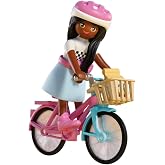 PLAYMOBIL Barbie Brooklyn | Trend Barbie Fig&uuml;rl&uuml; Bisiklet Seti | Aksesuar ve Plaj Yaşam Tarzı | 4 Yaşından B&uuml;y&uuml;k &Ccedil;ocuklar İ&ccedil;i
