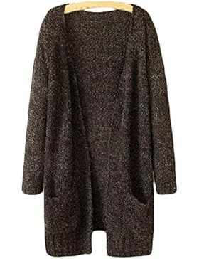 Autunno Le Grandi Iarde Le Donne Sottile Nessun Fibbia Maglione Cardigan Maglione Giacca