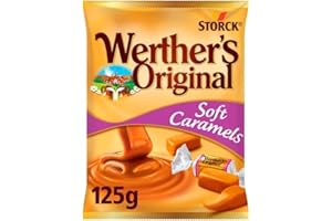 GENERICO Storck Werther's Original Soft Cream Toffee Caramelos - 1 x 125 Gramos