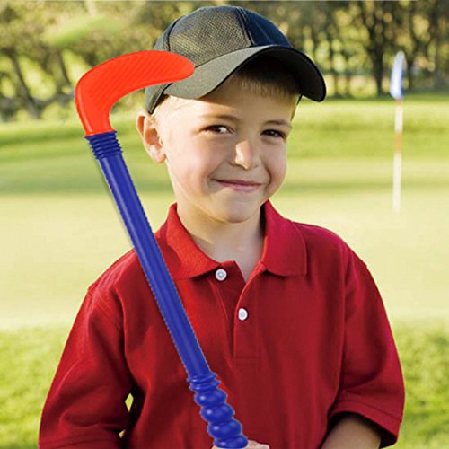 OFKPO-Ensemble-de-Golf-Jouet-pour-Enfants-Mini-Golf-en-Plastique-Jeu-de-Balles-Enfants-Plein-Air-Jouet-de-Sport