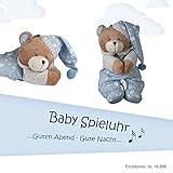 Timfanie® Windeltorte | Spieluhr (1-stöckig / baby-blau) - 3