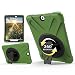 Produktbild Samsung Galaxy Tab S2 9.7 Hülle,sumsung Galaxy Tab S2 9.7 Case, Roreikes [Heavy Duty] 360 Grad drehbar Ständer/A Handschlaufe und verstellbarem Schulterriemen Fall [stoßfest] Hybrid PC + Silikon Cover für Samsung Galaxy Tab S2 Tablet T810/T815 (9,7 Zoll)-Army grün
