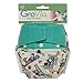 GroVia® Hybrid One-Size Cloth Nappy Shell, Hook & Loop, Funfair