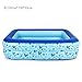 Produktbild Folding bathtub-TOYM Infant Kinder Aufblasbare Pool Familie Super Marine Ball Pool Verdickung Startseite Erwachsenen Planschbecken (Farbe : B:210 * 150 * 55cm)