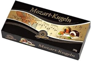 LAMBERTZ MOZARTKUGELN Nuss Nougat Marzipan in Zartbitter Schokolade 200g