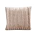 Produktbild U.Expectating Kissenbezug Kissenhülle,Kissenbezug Kissenhülle 43x43 cm Zierkissenbezüge Einfarbig Throw Kissenbezug Platz Sofa Bett Home Decorative Weich Fall Auto (Khaki, 43 x 43 cm)
