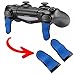 Produktbild eXtremeRate 1 Paar PS4 Trigger Tasten L2 + R2 Buttons Schultertasten Ersatzteile Zubehör Set für PlayStation 4 PS4 Dualshock 4 JDM-001/011/040/050/055 Controller