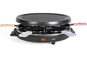 LIVOO Appareil À Raclette 6 Personnes 800w - DOC207P
