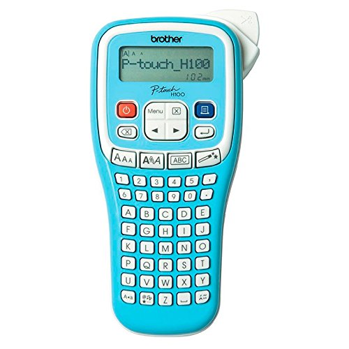 Brother PT-H100LB Etiqueteuse\Titreuse - P-Touch Bleue pour Votre Organisation - Jusqu'à 12mm - Ludique et Portable Brother PT-H100LB Etiqueteuse\Titreuse - P-Touch Bleue pour Votre Organisation - Jusqu'à 12mm - Ludique et Portable