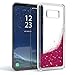 Produktbild EAZY CASE Hülle für Samsung Galaxy S8 Schutzhülle mit Flüssig-Glitzer, Handyhülle, Schutzhülle, Back Cover mit Glitter Flüssigkeit, aus TPU/Silikon, Transparent/Durchsichtig, Pink