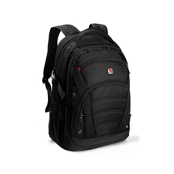 Laptop Backpack 17.3 inch Anti-Theft Travel Laptop Backpacks With USB Charging Port/Waterproof Backpack Cover/1680D High Quality Fabric/Hold up to 30KG//Perfect Custom Sleeve Fit for your Laptop/100% Money Back Guarantee/All Black