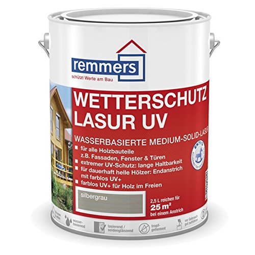 Remmers Wetterschutz-Lasur UV – teak 2,5L - 2