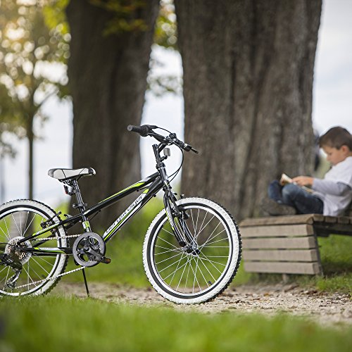 Bergsteiger Kansas 20 Zoll Mountainbike, Hardtail, Shimano-Schaltung, cooles Kindermountainbike, geeignet für 6 – 9 Jahre - 5