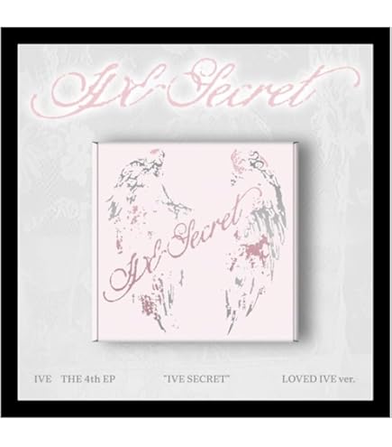 Ive - 4th EP Ive Secret Loved Ive version Limited Edtion CD+Pre