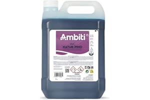 Ambiti | Natur Pino 5L | Aditivo para Depósito de Residuos Aguas Negras | Inodoros Portátiles de Autocaravanas, Caravanas y Barcos | Elimina Olores,residuos y Desinfecta | Fragancia a Pino
