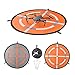 Produktbild 32" (80 cm) Schnell faltbarer, doppelseitiger Landeplatz Landing Pad für Quadcopter Tag und Nacht reflektierend RC Drohne Helicopter Startplatz Wasserdichtes Helipad für DJI Mavic Pro Phantom 2/3/4 auch verwendbar für Syma Yuneec