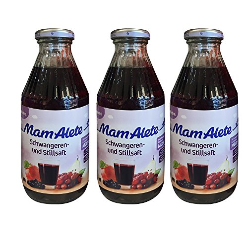 Preisvergleich Produktbild MamAlete Schwangeren- und Stillsaft, 3er Pack (3 x 500ml Flasche)