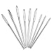 Produktbild JUNERAIN 9pcs großes Auge Metall Nadeln Kreuzstich Stricken Häkelnadel Set Kit