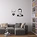 Produktbild Vinyl Revolution Jesse Pinkman And Heisenberg Wall Art Wandtattoo