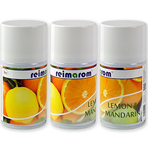 Duftspray Lemon Mandarine 250 ml mit natürlichem Zitronen- und Mandarinenduft sowie Geruchsvernichter - 4