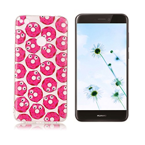 Funda Huawei P8 LITE 2017 Huawei Honor 8 LITE Wanxideng Carcasa de TPU Silicona Funda Ultra-Delgado Suave Carcasa Transparente Cristal con Elegante Dise o - Donuts Rosa reviews Funda Huawei P8 LITE 2017 Huawei Honor 8 LITE Wanxideng Carcasa de TPU Silicona Funda Ultra-Delgado Suave Carcasa Transparente Cristal con Elegante Dise o - Donuts Rosa