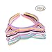 Produktbild jettingbuy 10 PCS, Katze Ohr Headbands Kunststoff Cat Haarband Schleife Haarbänder Make-up Party mit Kopfbedeckungen für Frauen Mädchen, zufällige Farbe