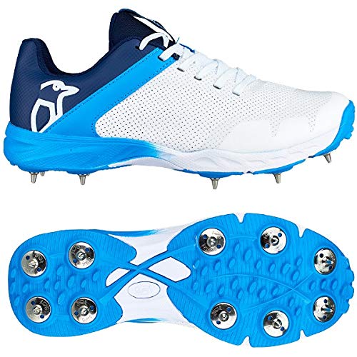 Kookaburra , Chaussures de Cricket pour Homme Blanc Blanc - Blanc - Blanc, 45