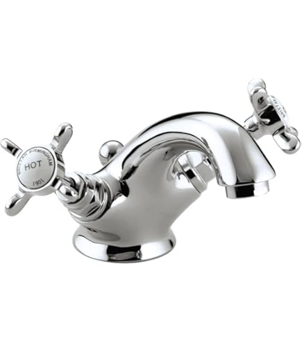 Mezclador Monomando De Lavabo Resp Sahara 145/A Cromo / Dorado