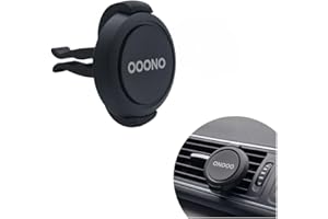 Kstar Halterung für OOONO NO1 CO-Driver, zur Befestigung am Lüftungsgitter, extra Stabiler Halter aus UV- und hitzebeständigem Material, robust und langlebig. Made in Germany.