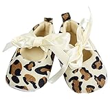 Baby Girl Toddler Leopard Soft Sole Walking Shoes Newborn (0-6 month)