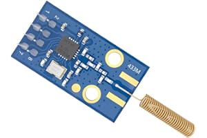 EBYTE E07-M1101D-TH 433MHz CC1101 Módulo inalámbrico RF 500m SPI SMD RF Transmisor y receptor 433 MHz con antena de resorte