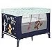 Disney Winnie The Pooh Travel Cot with Bassinette (Navy)