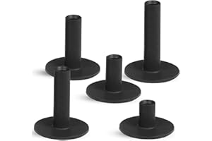 AXKAL Tee Golf Caoutchouc Practice Valeur Taille Mixte 1.5'' 2.25'' 2.75'' 3'' 3.13'' pour Tapis de Pratique Porte-Balle Durable Blanc Intérieur Extérieur